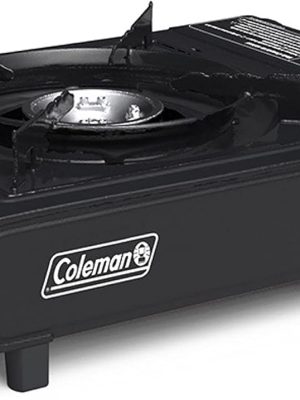 Coleman Classic 1-Burner Butane Stove, Portable Camping Cooktop with Carry Case & InstaStart Ignition, Adjustable Burner with 7650 BTUs of Power